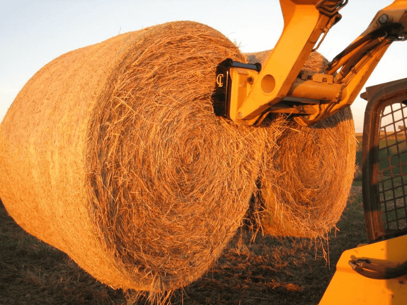 CL Fabrication Bale Spears for Skid Steer, Tractor 3 Point Hitch or Front Loader