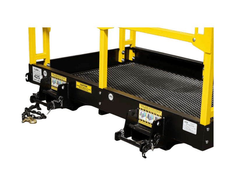 Star Industries 1210C 4′ x 9.8′ Safety Work Platform - C Series - Landboss