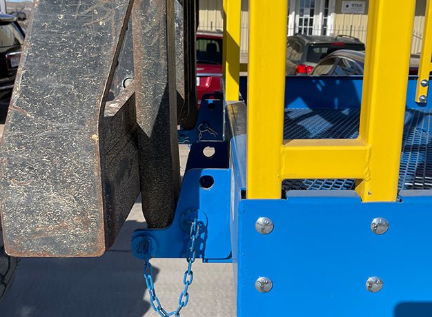 Star Industries 1210C 4′ x 9.8′ Safety Work Platform - C Series - Landboss