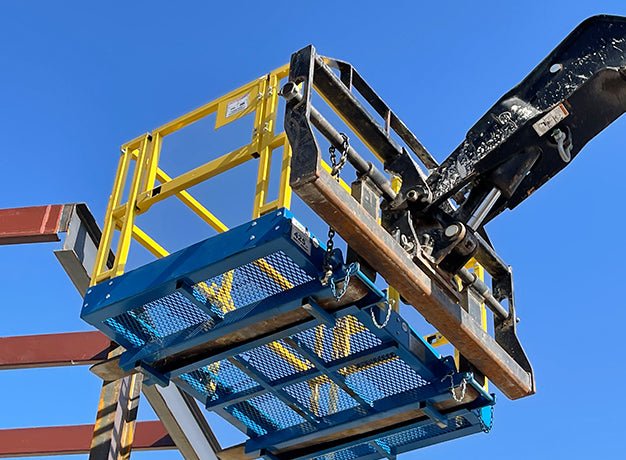Star Industries 1210C 4′ x 9.8′ Safety Work Platform - C Series - Landboss