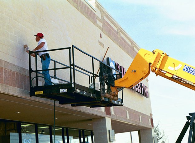 Star Industries 1210C 4′ x 9.8′ Safety Work Platform - C Series - Landboss