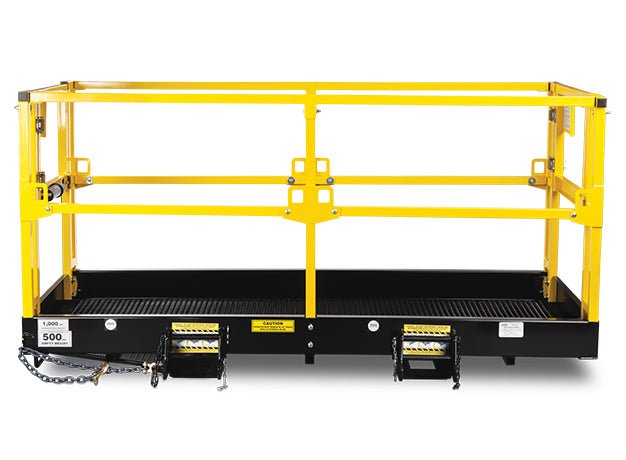 Star Industries 1210C 4′ x 9.8′ Safety Work Platform - C Series - Landboss