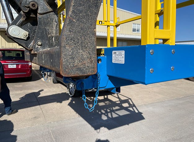 Star Industries 1210C 4′ x 9.8′ Safety Work Platform - C Series - Landboss