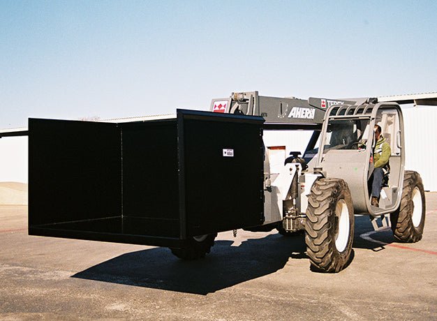 Star Industries 1430 Heavy Duty Forklift Trash Hoppers - Landboss