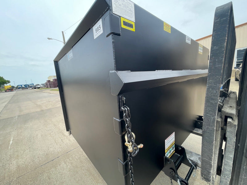 Star Industries 1430 Heavy Duty Forklift Trash Hoppers - Landboss
