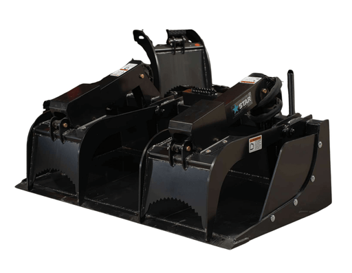 Star Industries 175DG - 72 Heavy Duty Skid Steer Grapple Bucket - Landboss
