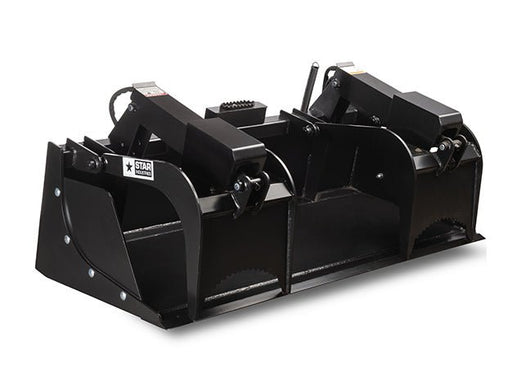Star Industries 175DG - 72 Heavy Duty Skid Steer Grapple Bucket - Landboss
