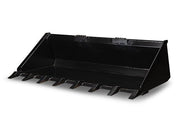 Star Industries LP22A - 72T Low Profile Dirt Skid - steer Buckets With Teeth - Landboss
