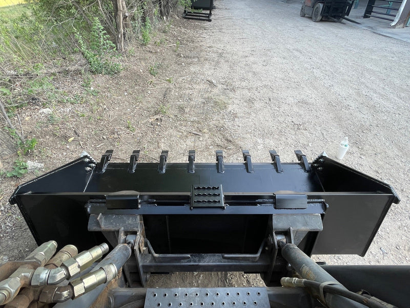 Star Industries LP22A - 72T Low Profile Dirt Skid - steer Buckets With Teeth - Landboss