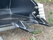 Star Industries LP22A - 72T Low Profile Dirt Skid - steer Buckets With Teeth - Landboss