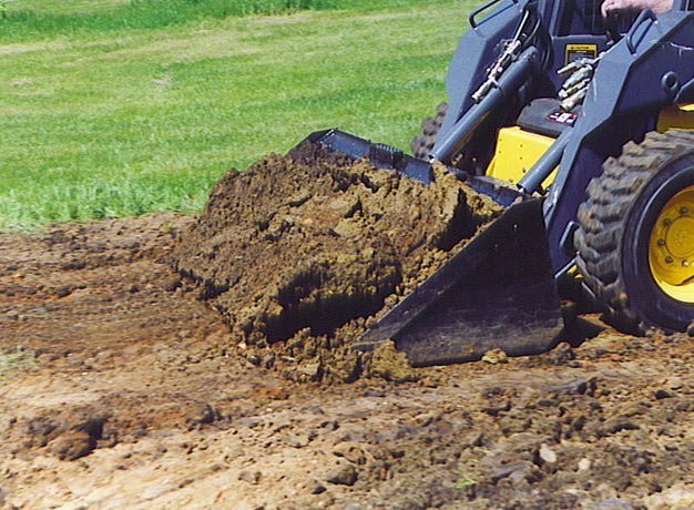 Star Industries LP22A - 72T Low Profile Dirt Skid - steer Buckets With Teeth - Landboss