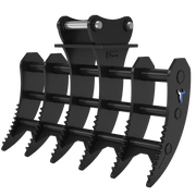 Taurox 8‑10 Ton 48″ Root Rake - Landboss