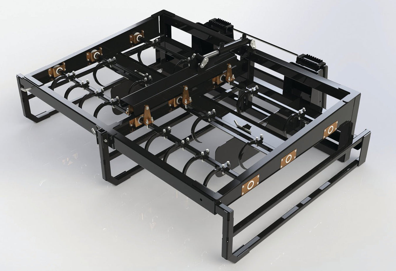 Top Dog Attachments 6 - Pack Bale Accumulator - Landboss