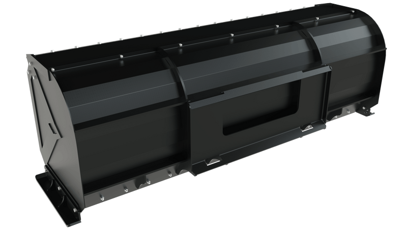 Top Dog Attachments Skid Steer Snow Pusher - Landboss