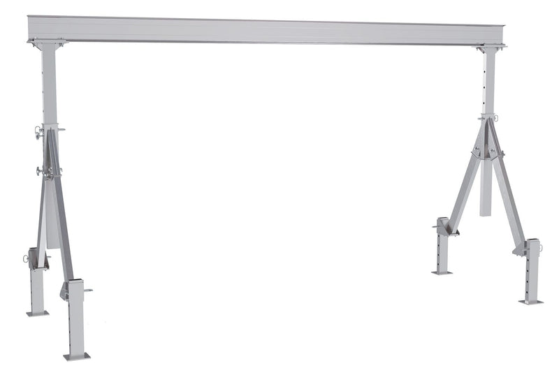 Vestil Adjustable Height Aluminum Gantry Cranes with Adjustable Leveling Option - Landboss