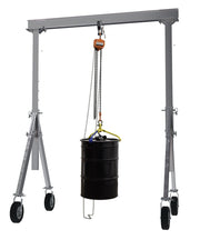 Vestil Adjustable Height Aluminum Gantry Cranes with Pneumatic Casters - Landboss