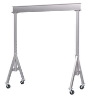 Vestil Adjustable Height Aluminum Gantry Cranes with Total Locking Casters - Landboss