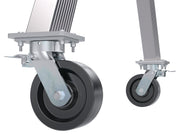 Vestil Adjustable Height Aluminum Gantry Cranes with Total Locking Casters - Landboss
