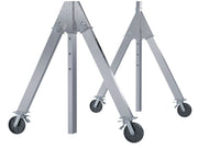 Vestil Adjustable Height Aluminum Gantry Cranes with V-Groove Casters - Landboss