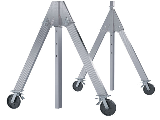 Vestil Adjustable Height Aluminum Gantry Cranes with V-Groove Casters - Landboss