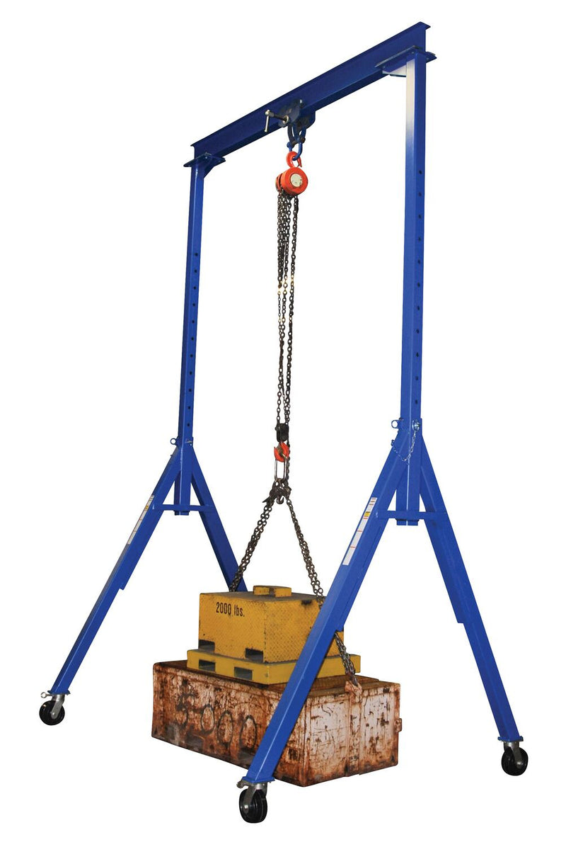Vestil Adjustable Steel Gantry Cranes - Landboss