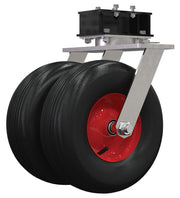 Vestil Adjustable Steel Gantry Cranes with Pneumatic Casters - Landboss
