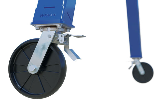 Vestil Adjustable Steel Gantry Cranes with Total Locking Casters - Landboss