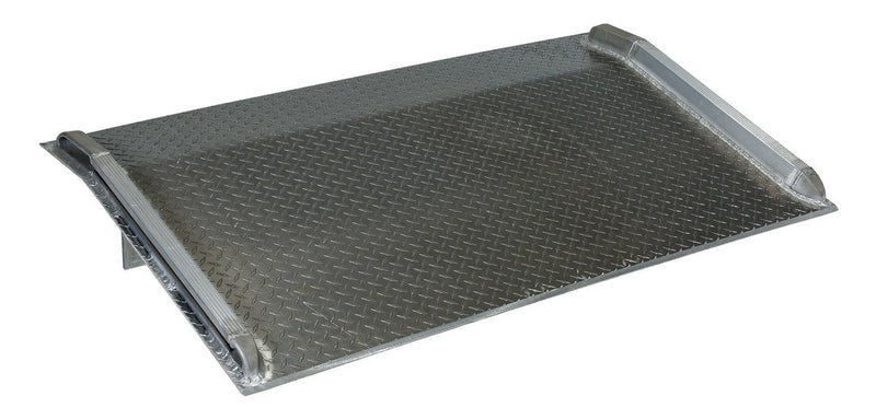 Vestil Aluminum Truck Dockboards (Welded Aluminum Curbs) - Landboss