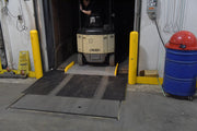 Vestil Aluminum Truck Dockboards with Steel Safety Curbs - Landboss