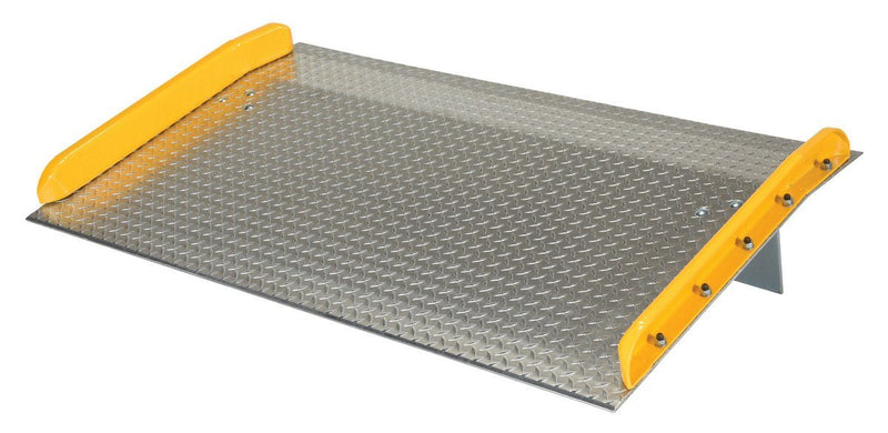 Vestil Aluminum Truck Dockboards with Steel Safety Curbs - Landboss