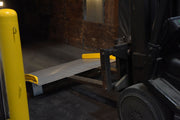 Vestil Aluminum Truck Dockboards with Steel Safety Curbs - Landboss