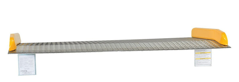 Vestil Aluminum Truck Dockboards with Steel Safety Curbs - Landboss