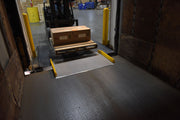 Vestil Aluminum Truck Dockboards with Steel Safety Curbs - Landboss