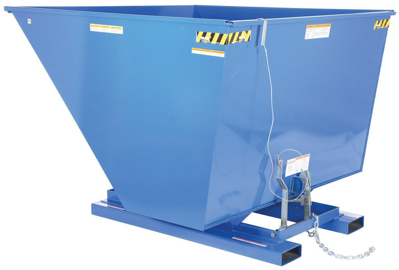 Vestil D Style - Self-Dumping Steel Hoppers with Bumper Release - Landboss
