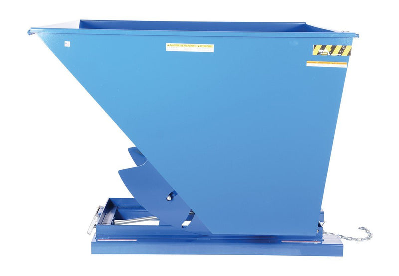 Vestil D Style - Self-Dumping Steel Hoppers with Bumper Release - Landboss