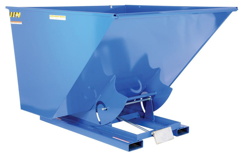 Vestil D Style - Self-Dumping Steel Hoppers with Bumper Release - Landboss