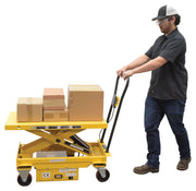 Vestil DC Powered Hydraulic Elevating Carts - Landboss