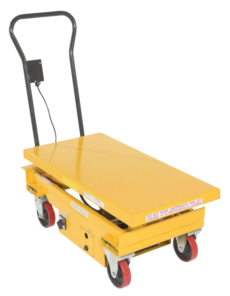 Vestil DC Powered Hydraulic Elevating Carts - Landboss