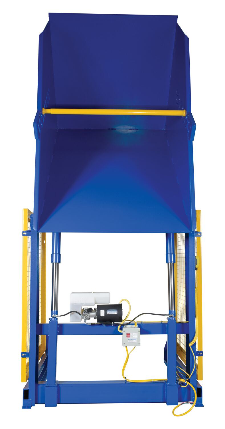Vestil Electric/Hydraulic Box Dumpers - Landboss