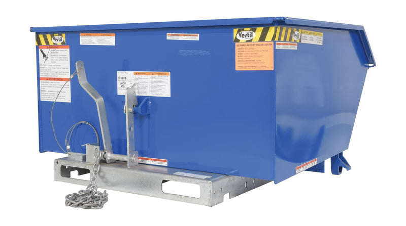 Vestil H Style - Low Profile 90 degrees Self-Dumping Steel Hoppers - Landboss