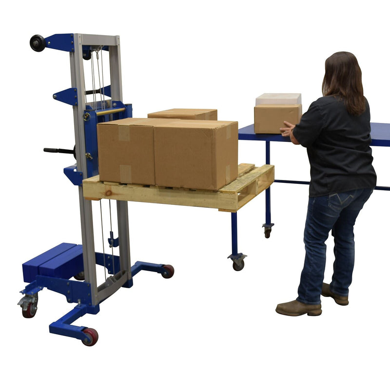 Vestil Hand Winch Lift Trucks - Landboss