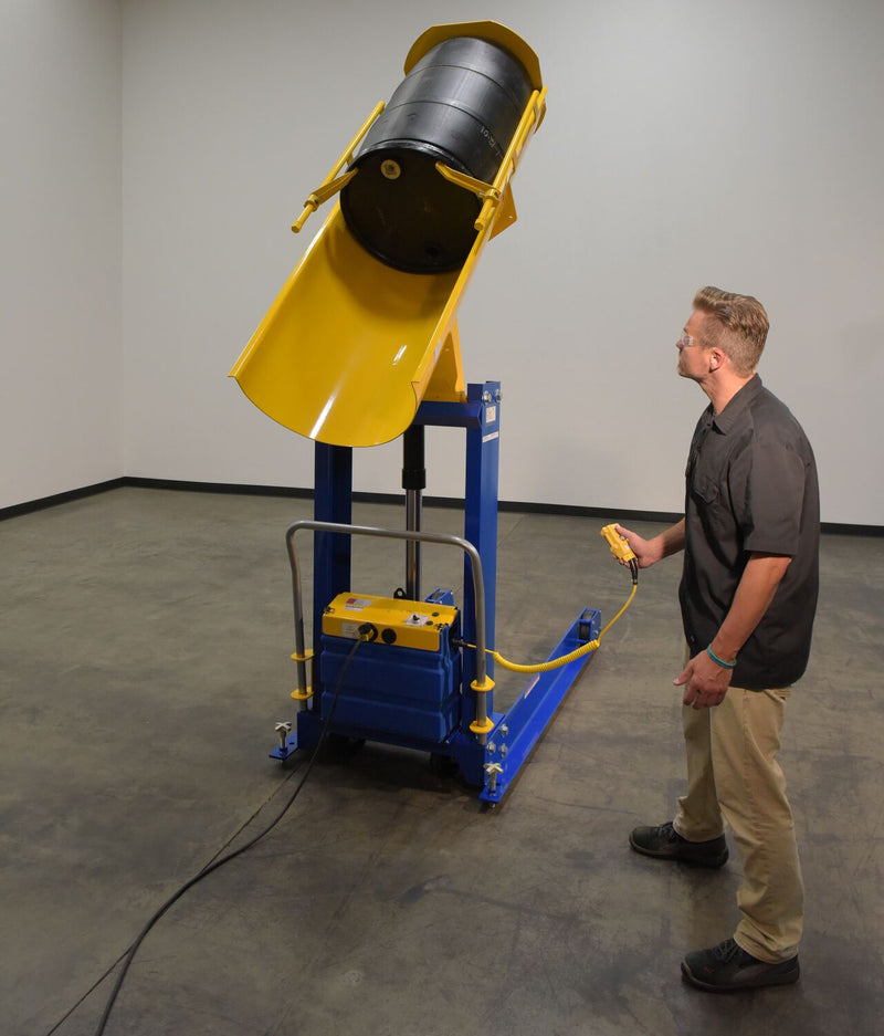 Vestil Hydraulic Drum Dumpers - Landboss