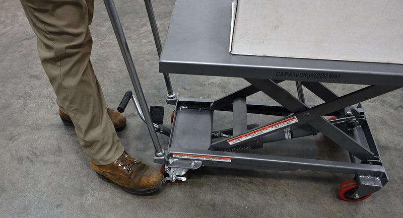 Vestil Hydraulic Elevating Carts - Landboss