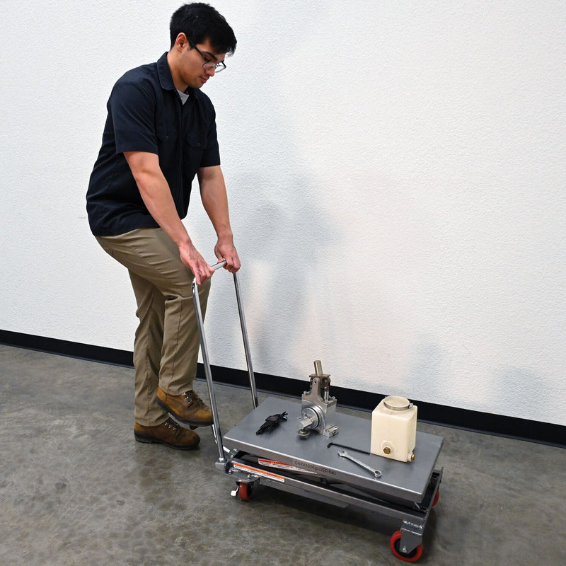 Vestil Hydraulic Elevating Carts - Landboss