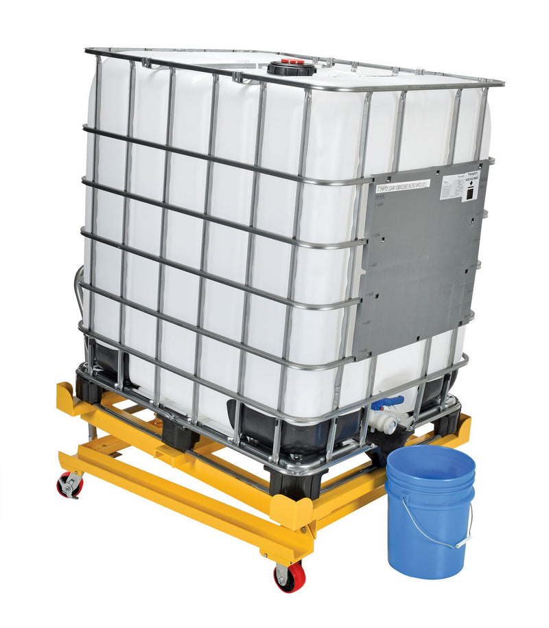 Vestil IBC Tilt Stands w/ Fork Pockets & IBC Tilting Cart - Landboss