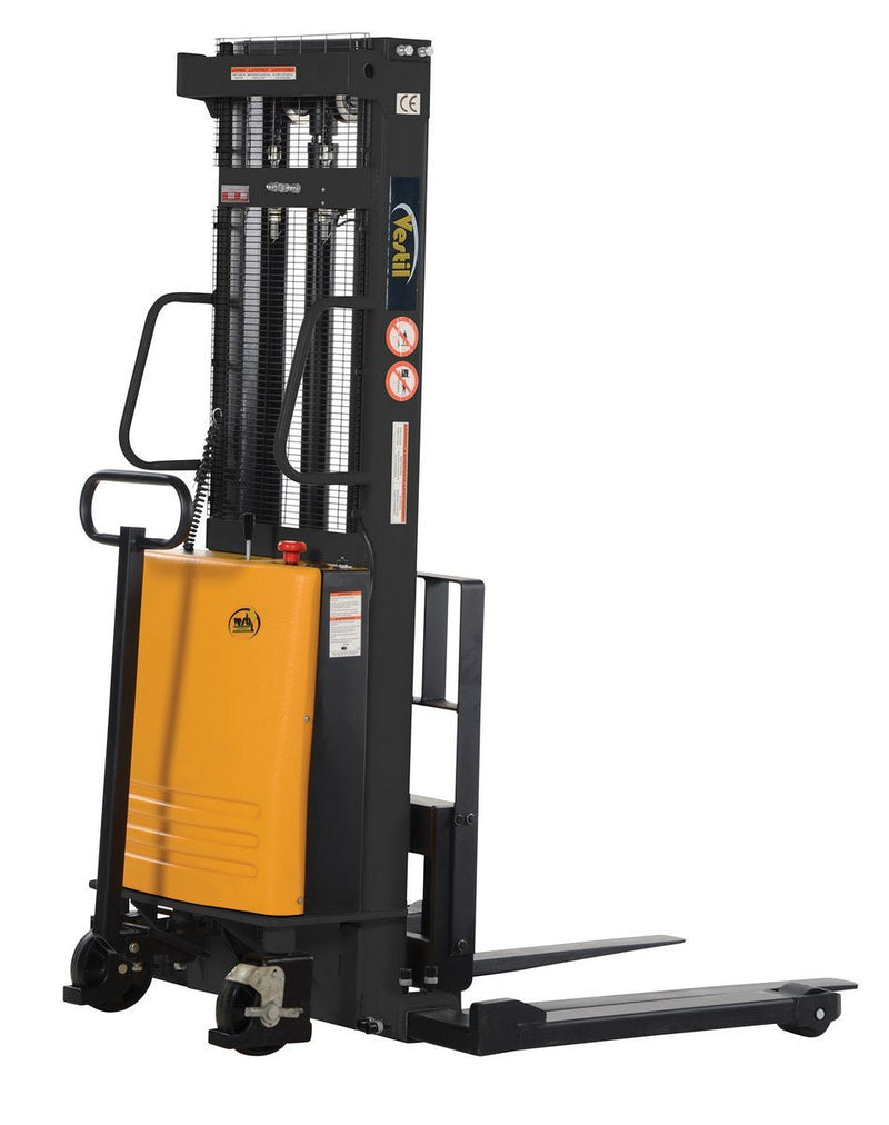 Vestil Stacker with Powered Lift - Landboss