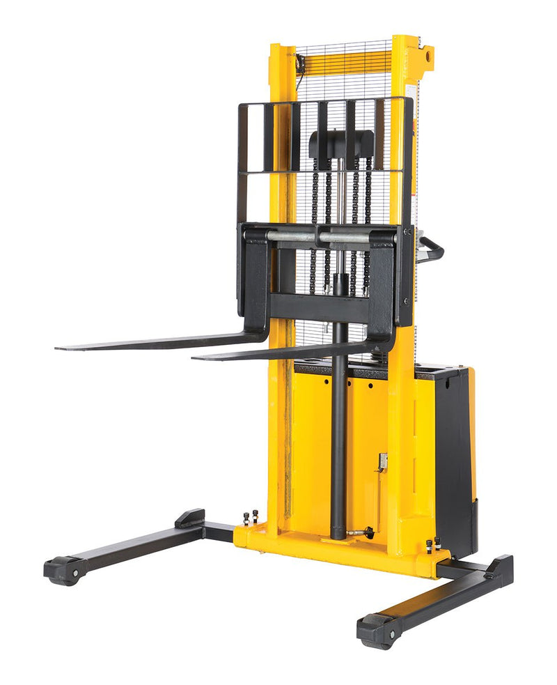 Vestil Stackers with Powered Drive and Powered Lift - Landboss