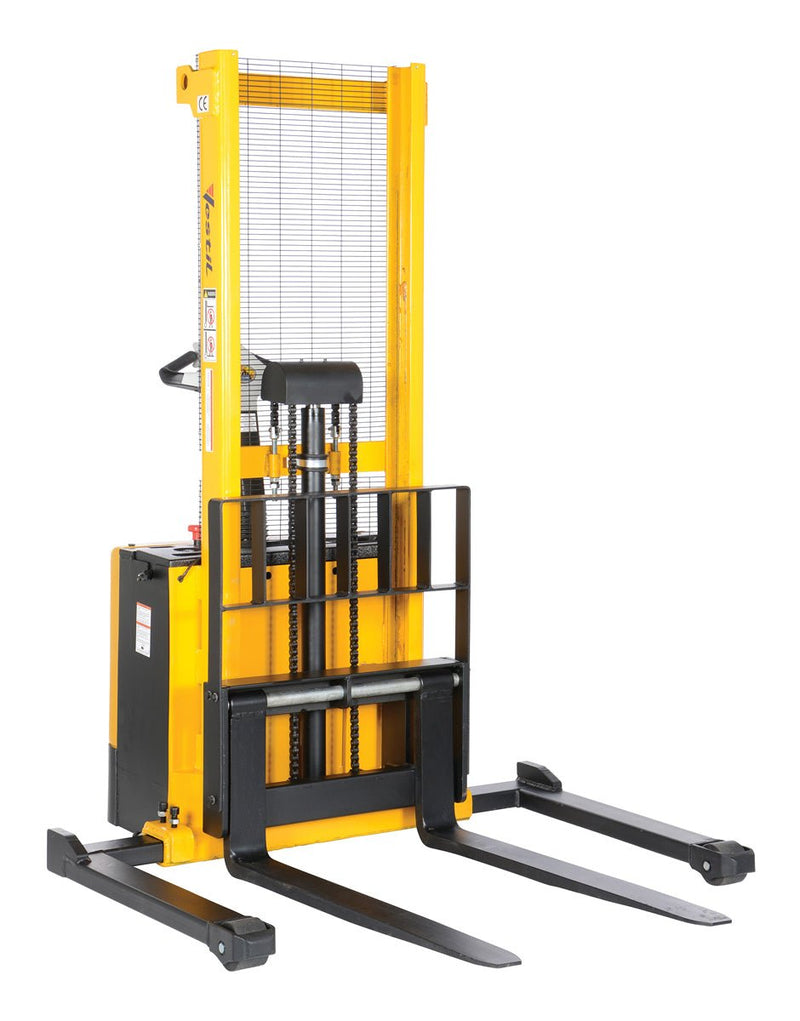 Vestil Stackers with Powered Drive and Powered Lift - Landboss