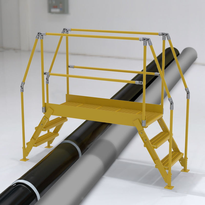 Vestil Steel Cross-Over Ladders - Landboss