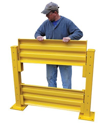 Vestil Structural Guard Rails (drop-in and bolt-on style) - Landboss